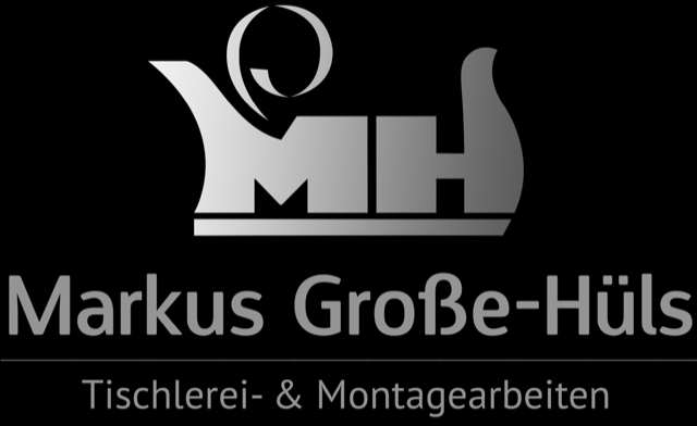„Markus Große-Hüls Tischlerei- & Montagearbeiten“-Logo, zur Startseite